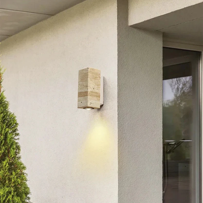 MYHOME® - Travertin Wabi Sabi Design Wandlamp