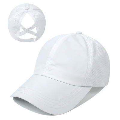 Unisex mesh baseball pet met verstelbare pasvorm