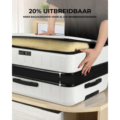 MyTravel® - Uitbreidbare Reiskoffer met TSA Slot