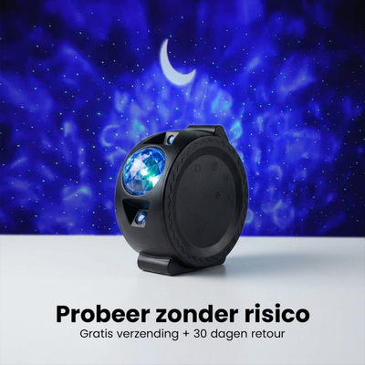 Projecteur Galaxie - Ciel Étoilé Mouvant avec Réaction Sonore