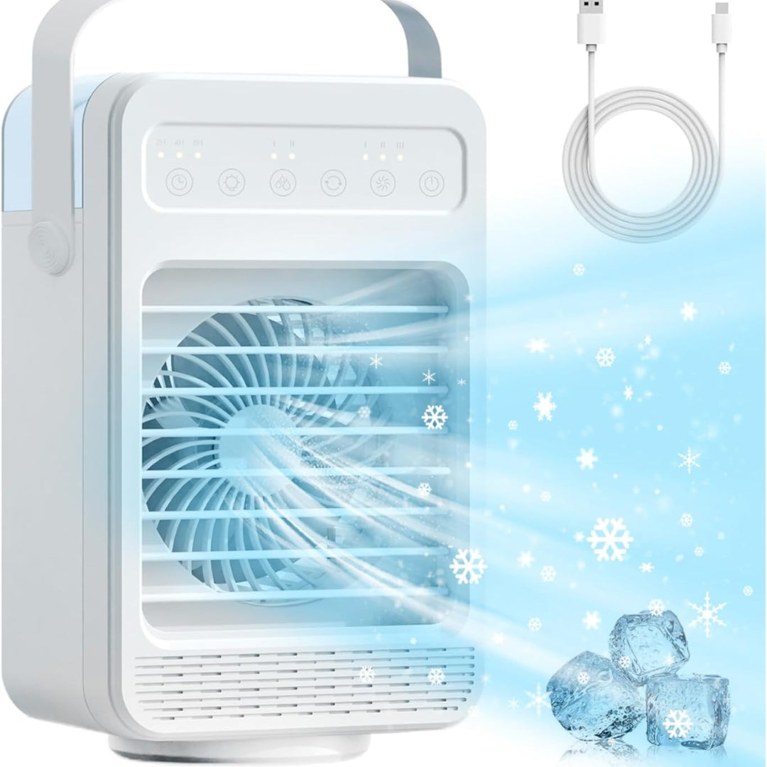 Draagbare Ventilator - 4-in-1 Luchtkoeler - IceWind
