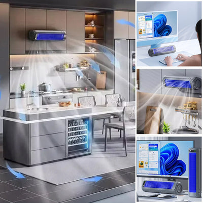 Draadloze Oplaadbare Airconditioner - AirVib