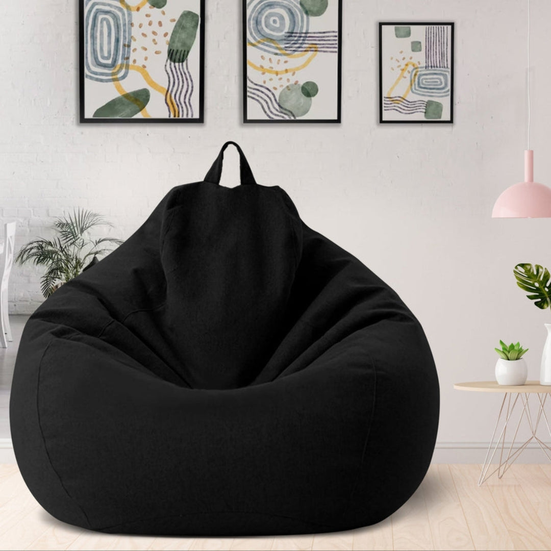 MYHOME® - Linnen Zitzak - Ergonomisch, Stijlvol en Comfortabel
