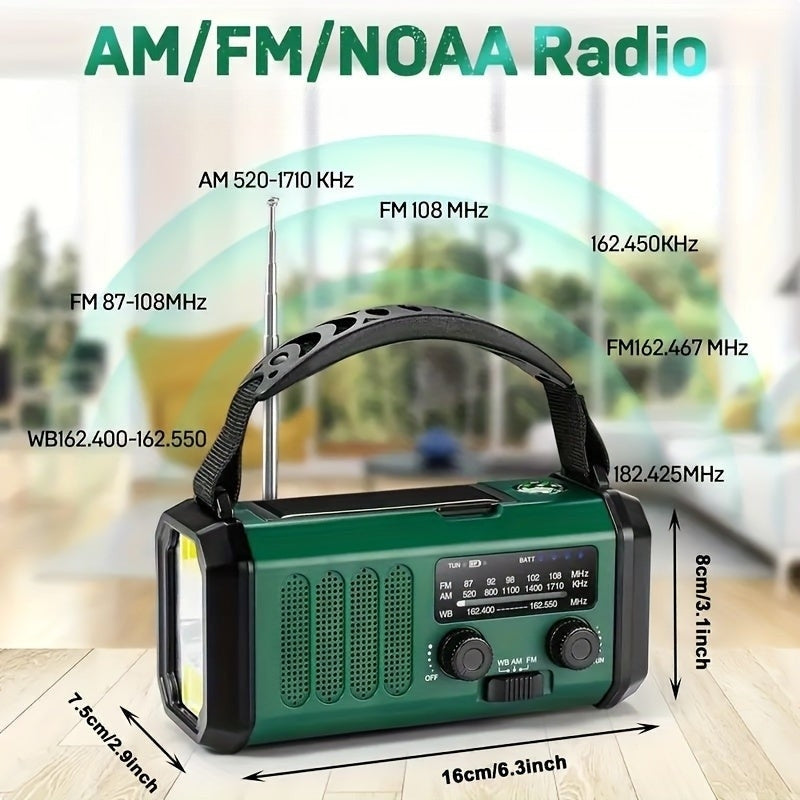 Noodradio - Multifunctionele Overlevingsradio - VeiligKracht