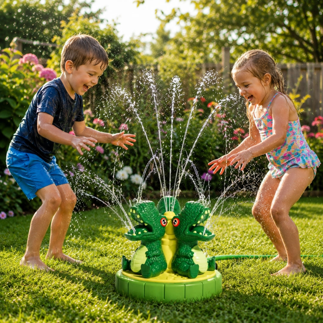 Watersproeier - Interactieve Dino Sproeier Voor Tuinplezier