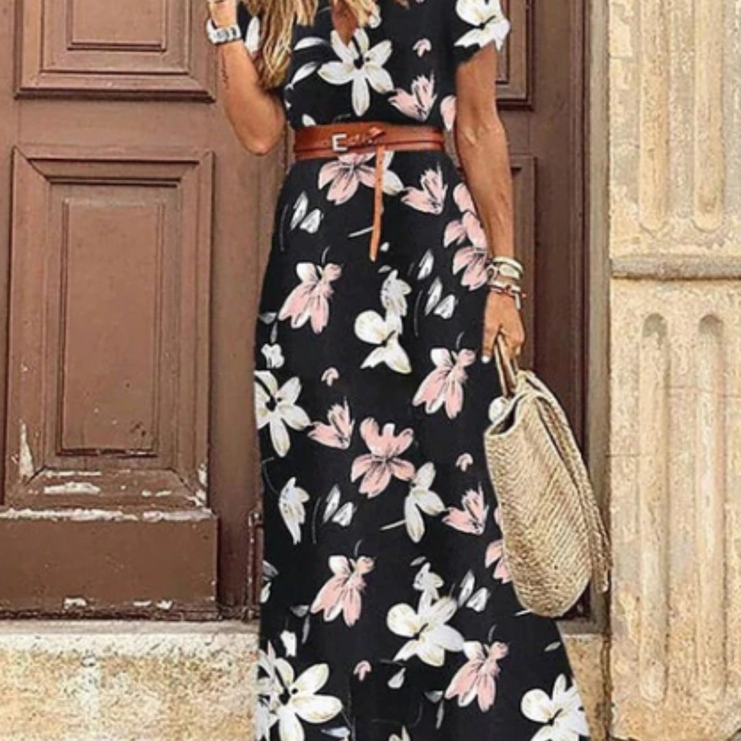 Boho Maxi Dress - Zomerse Vintage Jurk