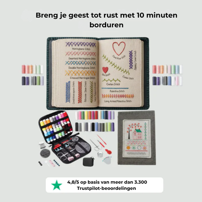 Borduren - Ontspannende Borduurset