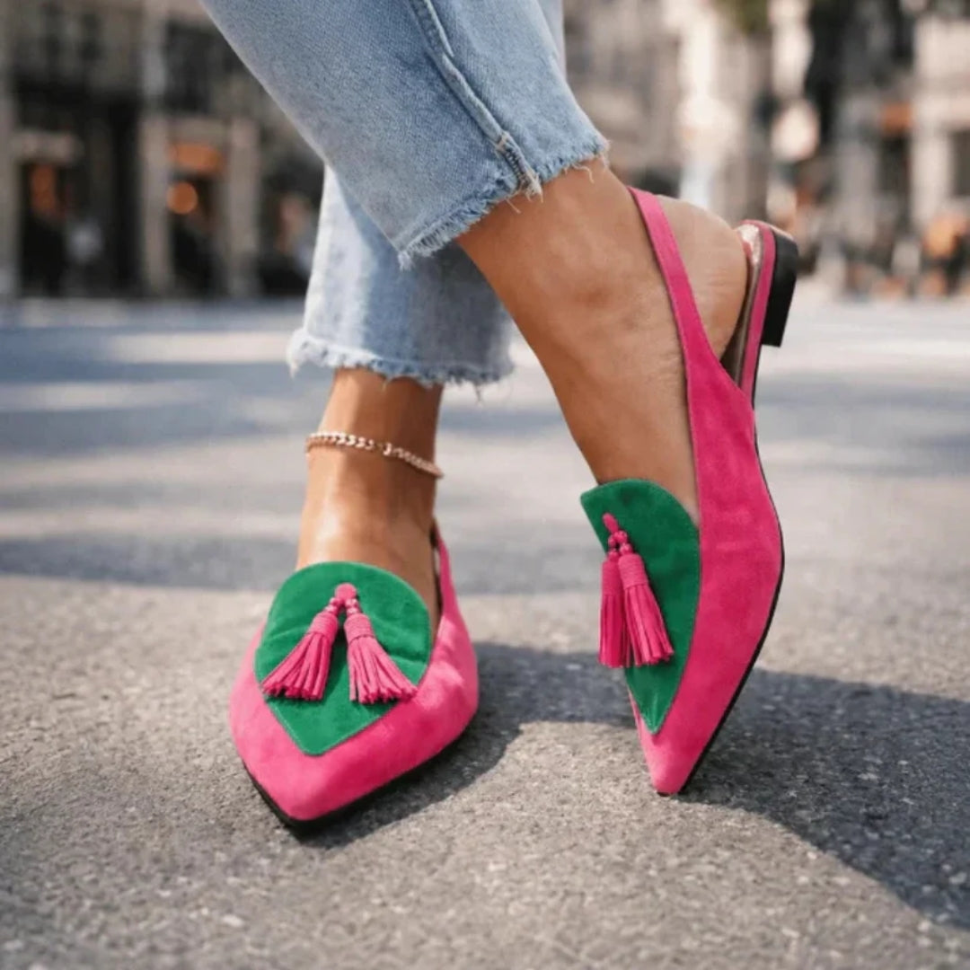 Macy - Platte Loafers met Kwastjes Voor Dames