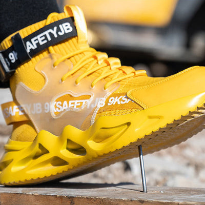 Werkschoenen met stalen neus