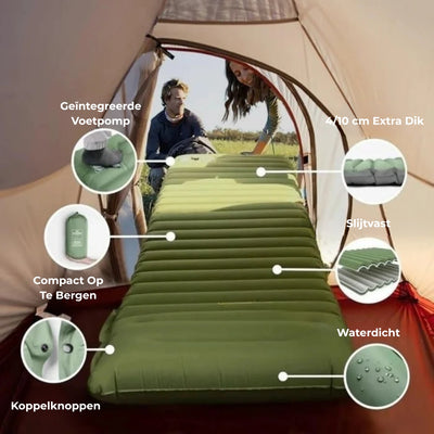 Camping Matras - Ultralicht En Snel Opblaasbaar