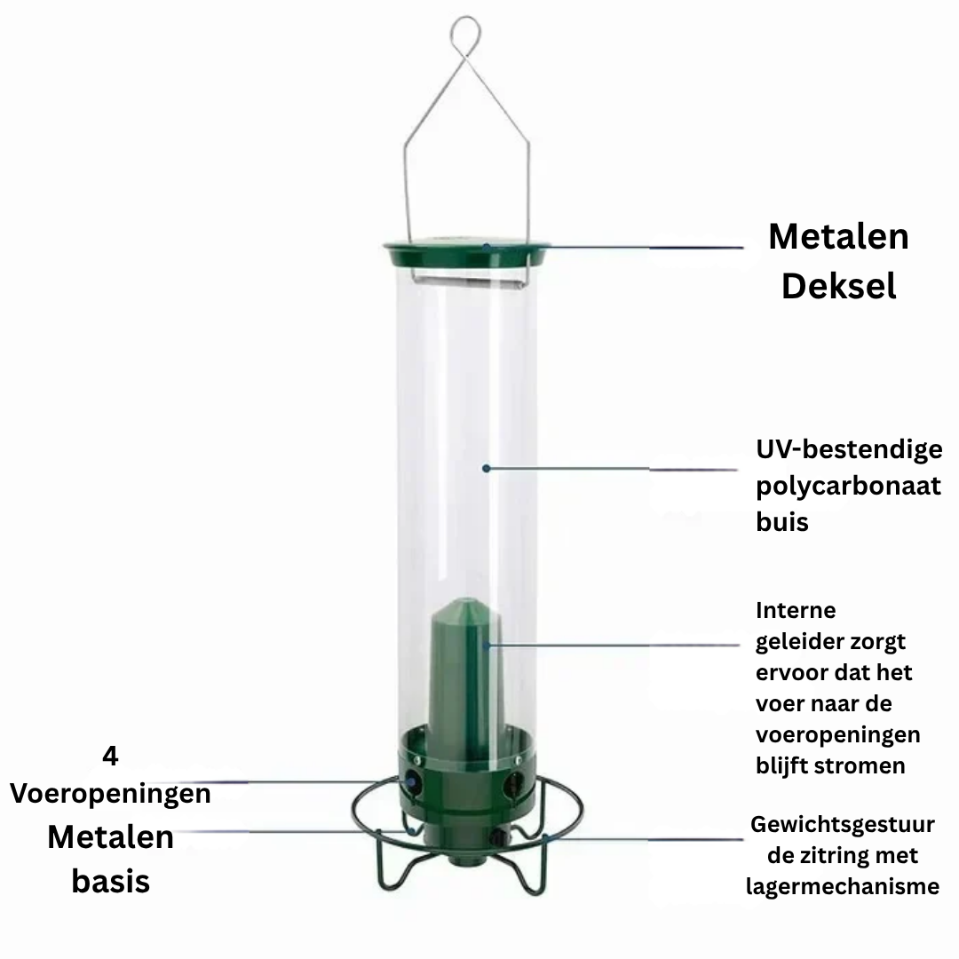 Vogelvoederbak - Eekhoornbestendige Voederhanger
