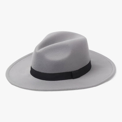 Fedora Hoed - Klassieke Wollen Hoed met Brede Rand