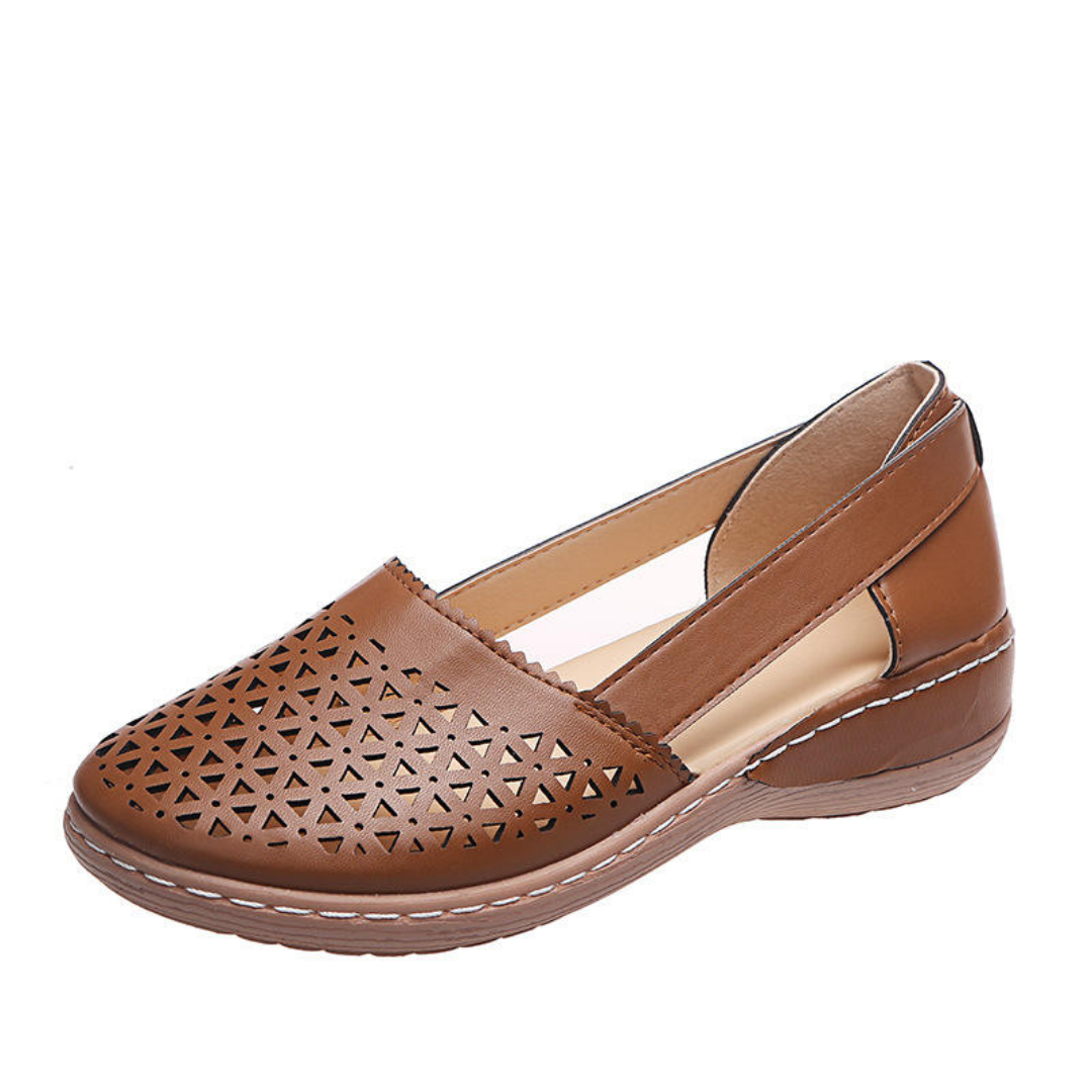 Comfortabele Ballerina Dames Schoenen Met Brede Pasvorm