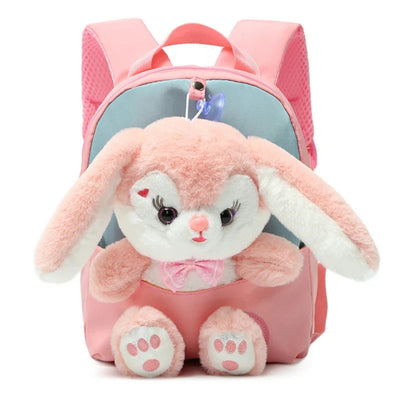 Cartoon Schooltas - 3D Dieren Design Voor Kinderen