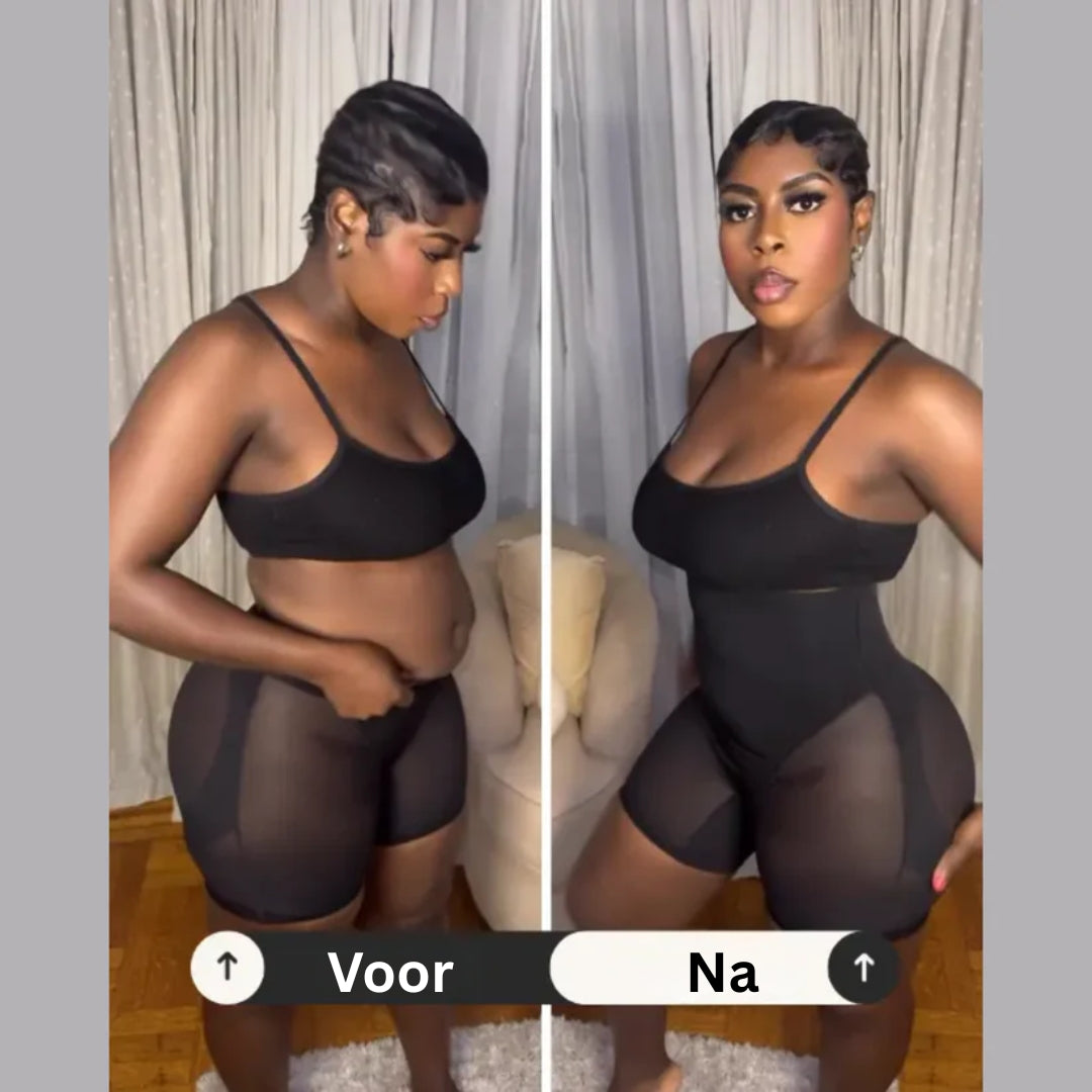 Shapewear - Korrigerende Shorts med Høj Talje