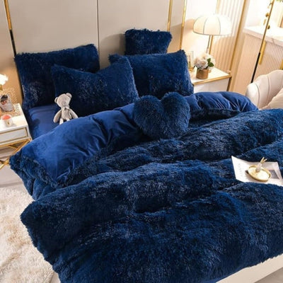 Fleece Beddengoed Set - Extra Warm Winter Dekbedovertrek - CozyDream