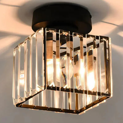Plafondlamp - Luxe Kristaldesign met Warme Lichtreflectie - Lumévo