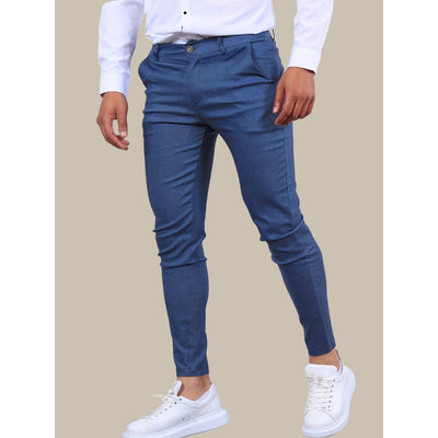 Heren Skinny Chino - Moderne Slim Fit Broek