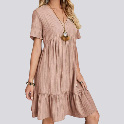Jurk - Elegante V-Hals