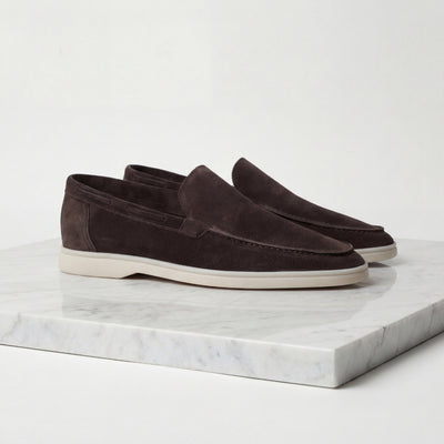 Loafers - Casual suède instappers voor heren