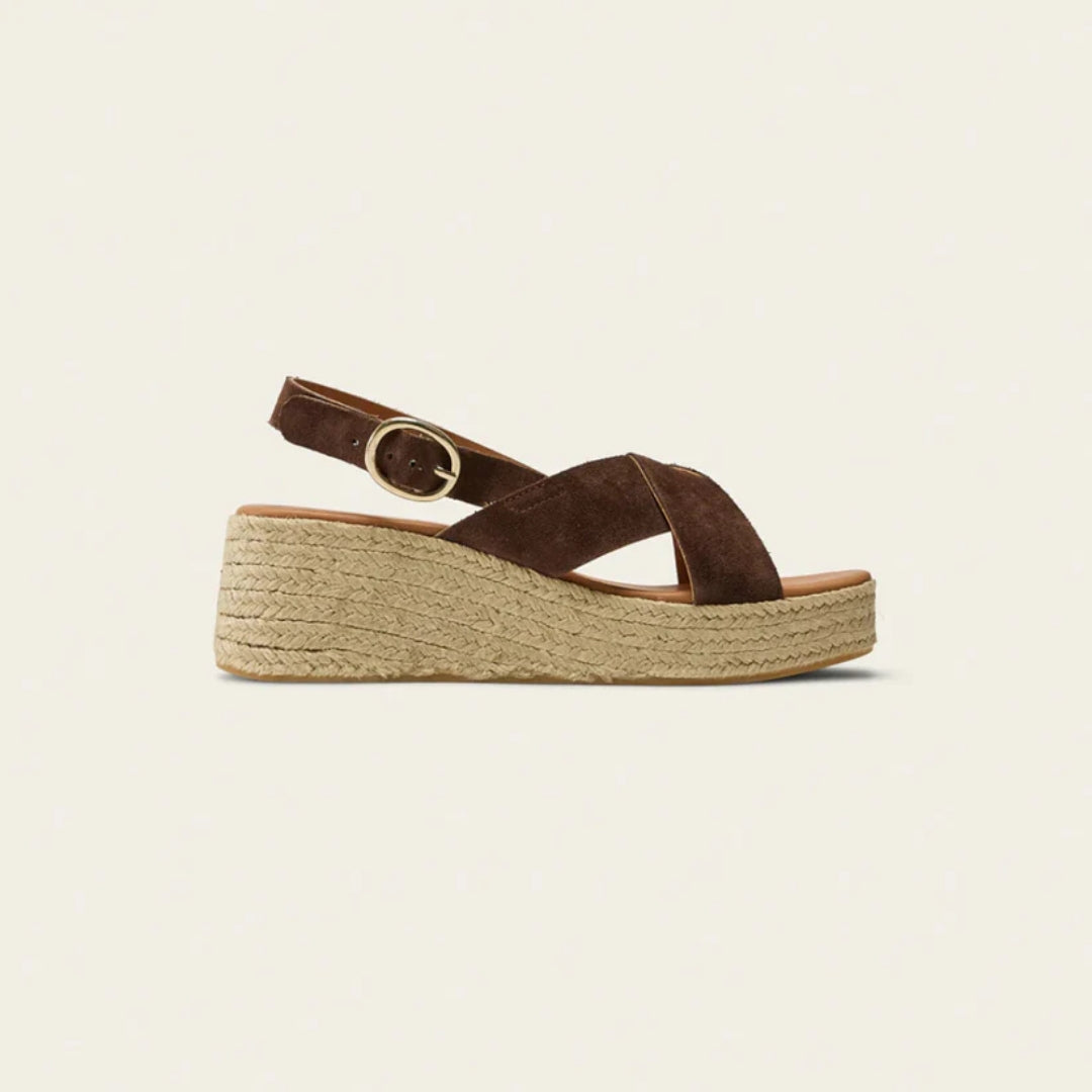 Platform Espadriller med Leopardprint