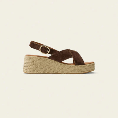 Platform Espadriller med Leopardprint