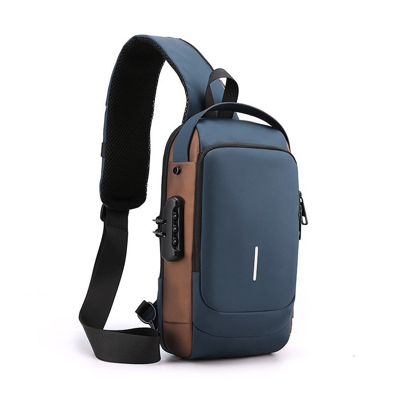 Schoudertas - Waterdicht Design met USB Oplaadpoort - UrbanVault