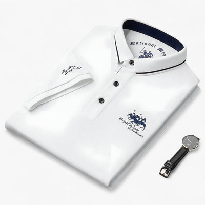 Heren Polo - Klassieke Piqué Polo Regular Fit