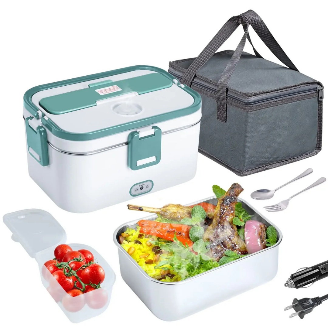Elektrische lunchbox - 2-in-1 voor auto en thuis