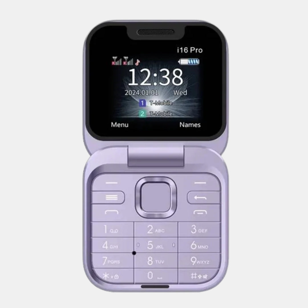 Klaptelefoon - Compacte Dual SIM Flip Phone - NovaFlip