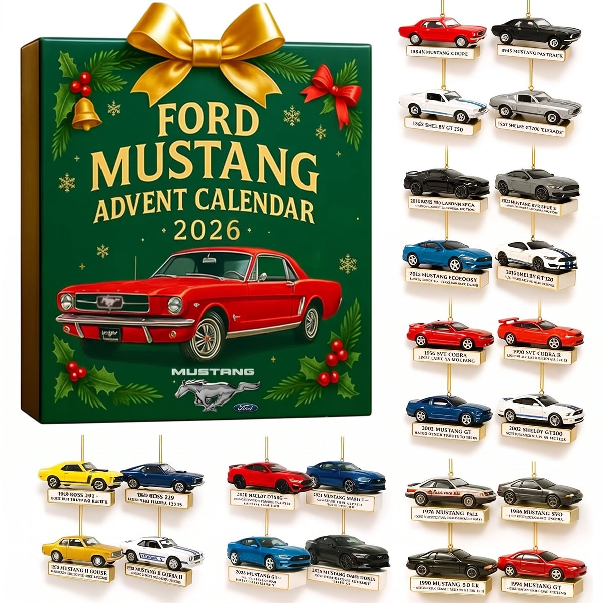 Adventní kalendář Mustang 2026