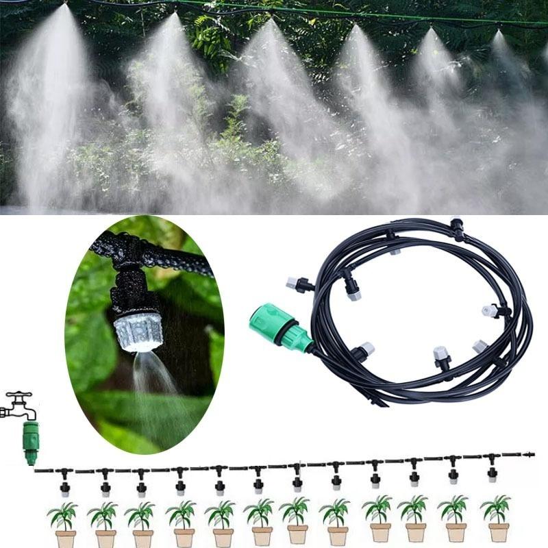 AquaGrow - Irrigatie sproei systeem - 10M DIY Druppel en Mist Set