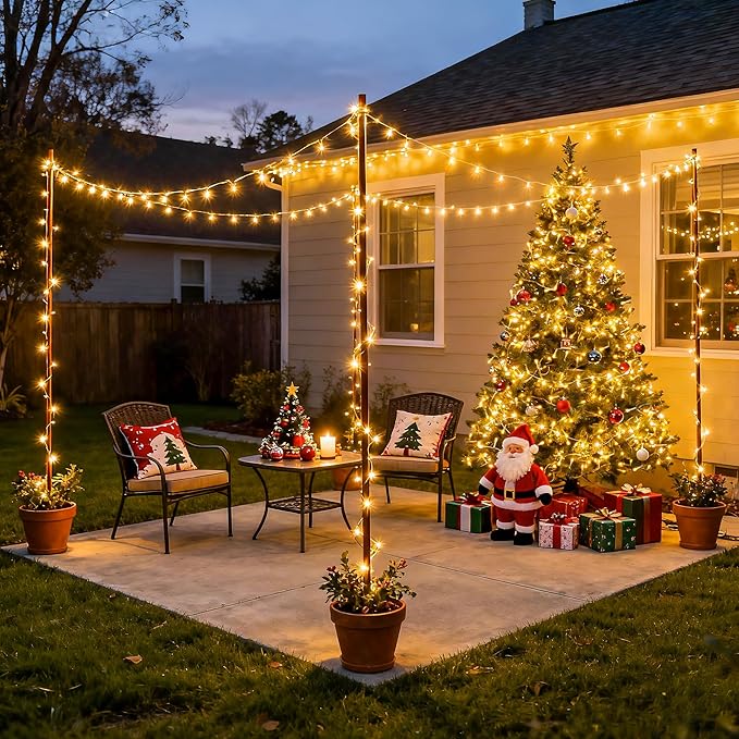 Magische kerstboomverlichting