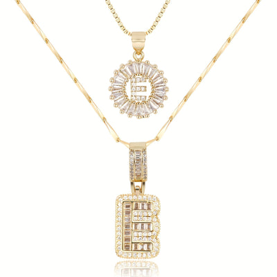 GemLetter Ketting - Initiaal Hanger met Luxe Glans