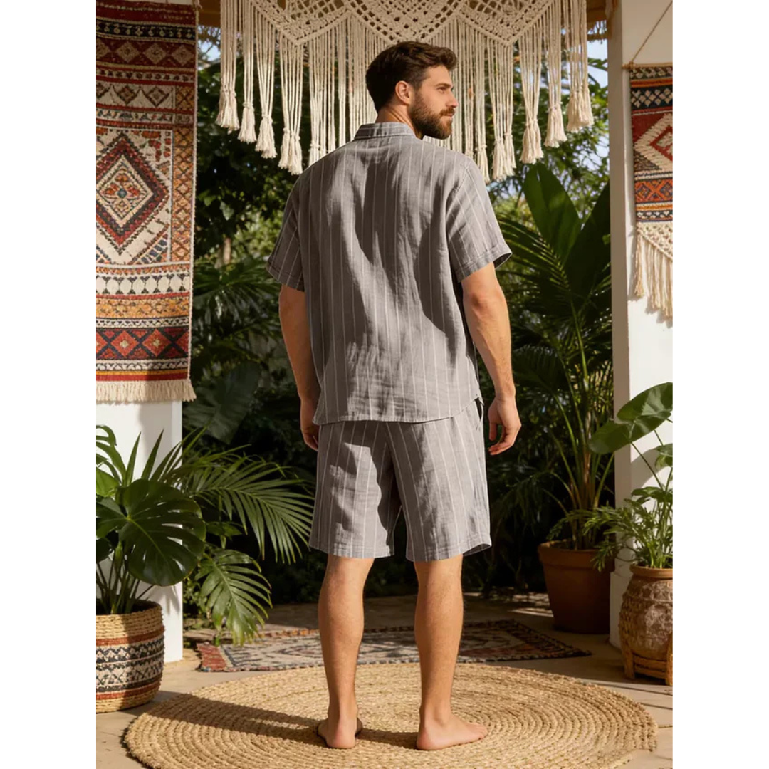 Heren zomer set met korte mouwen - Norvex
