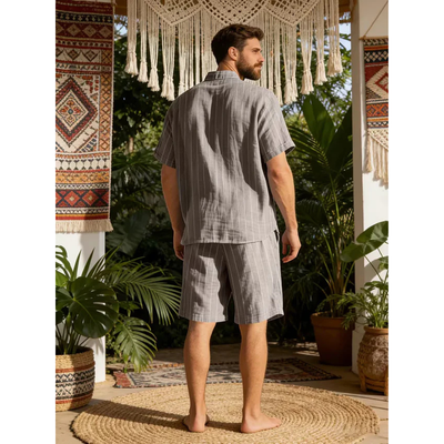 Heren zomer set met korte mouwen - Norvex