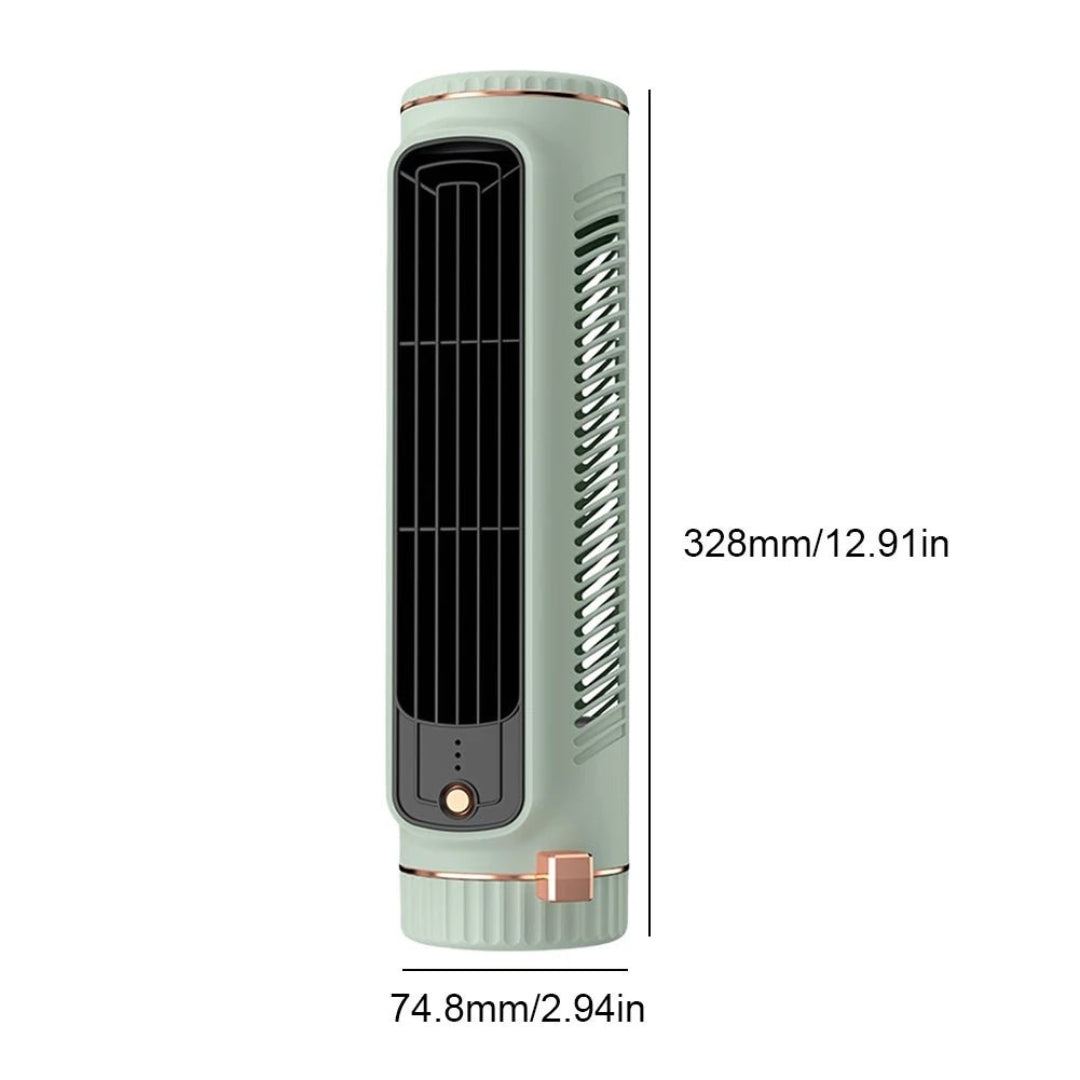 Bladloze Torenventilator - Stille 360° Luchtkoeler