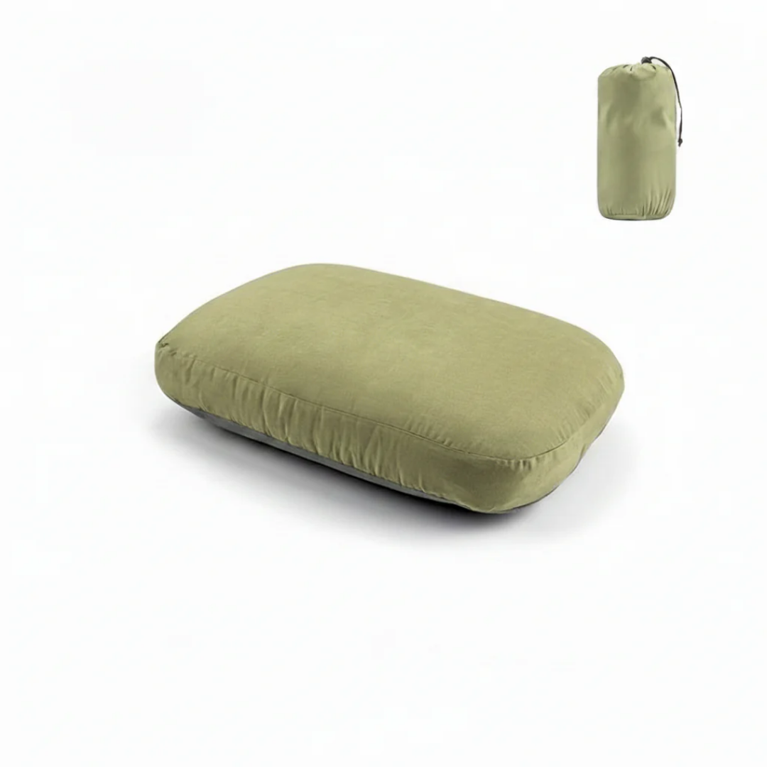 Camping Kussen - Ergonomisch Memory Foam Reiskussen