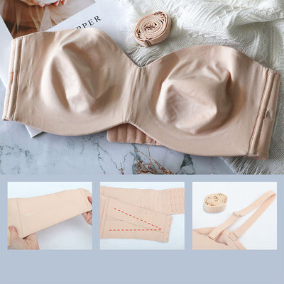Anti-Slip converteerbare bandeau-bh