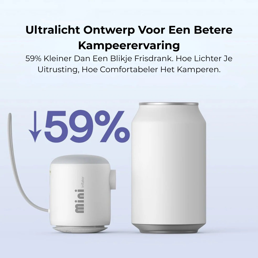 Mini Luchtpomp - Snel & Moeiteloos Opblazen