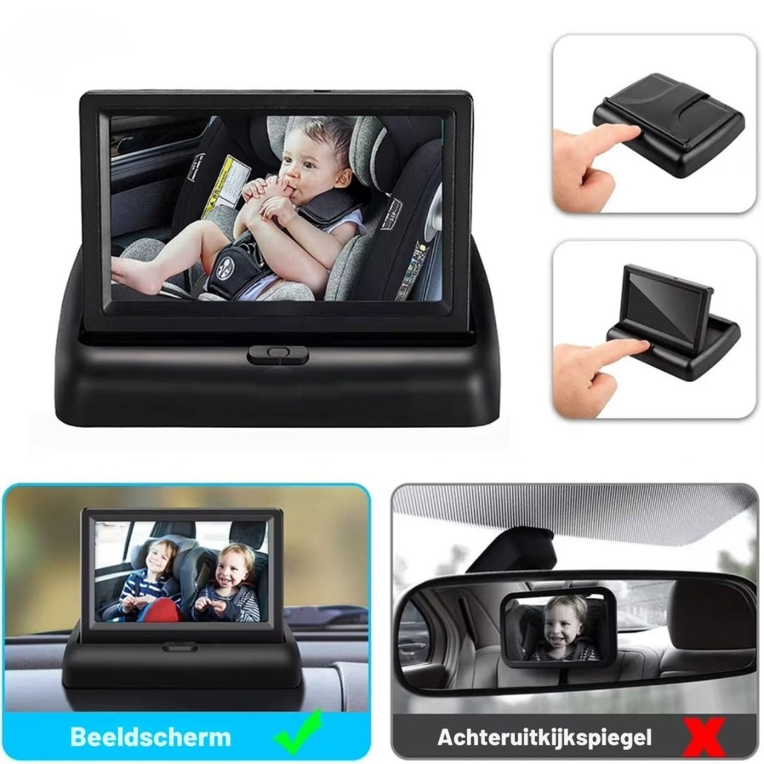 Stoel Camera - HD Baby Auto Camera met Nachtzicht - Kidvoro