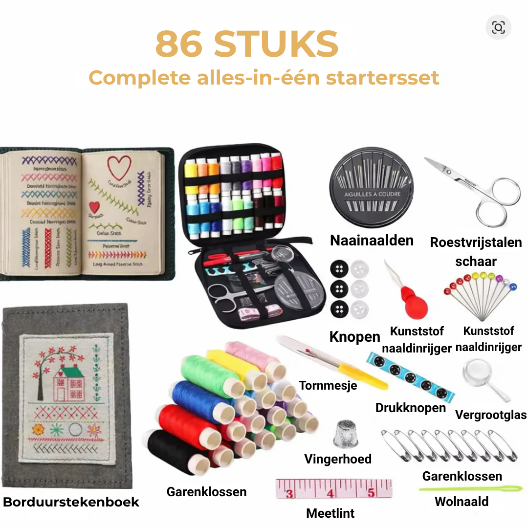 Borduren - Ontspannende Borduurset