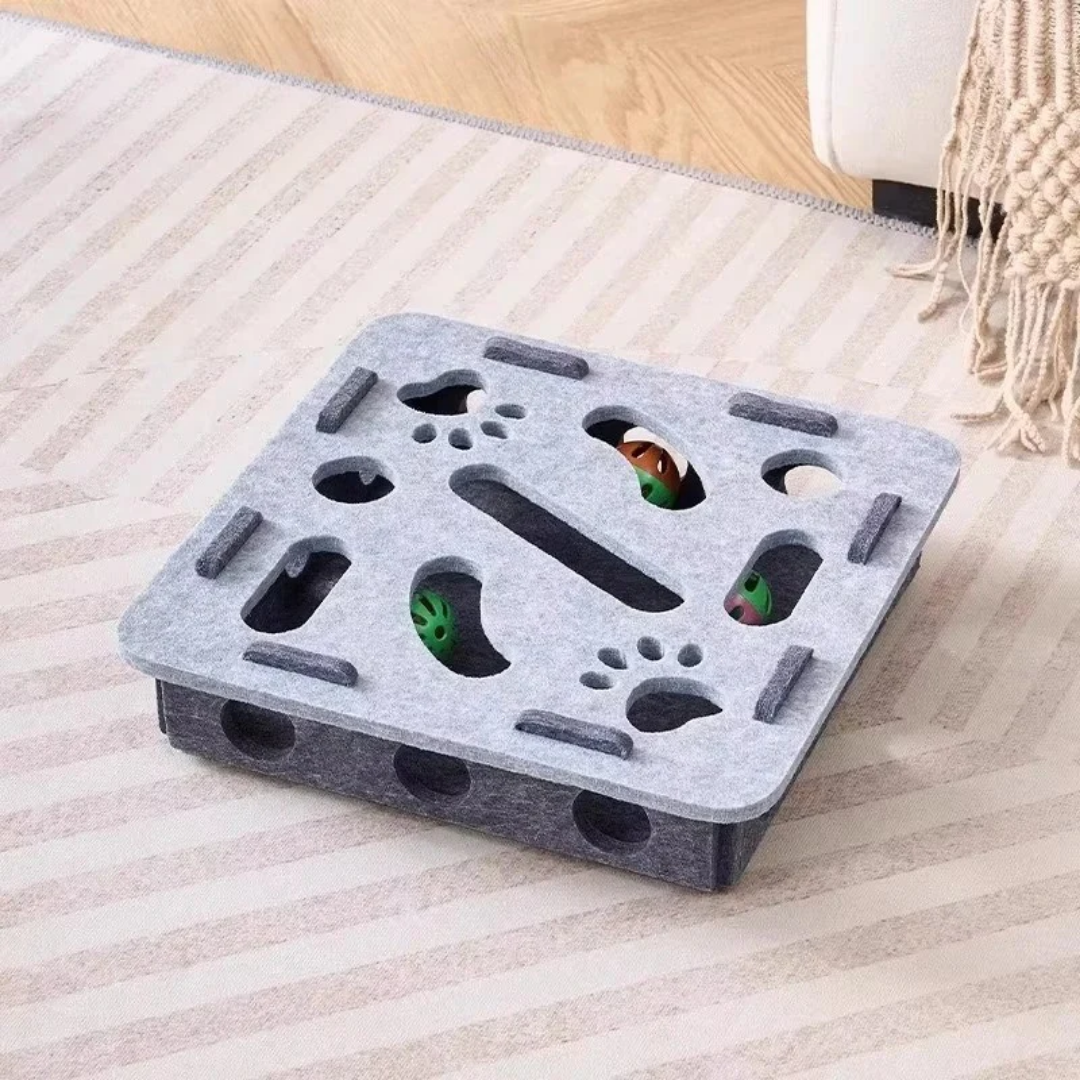 Katten Puzzel - Interactieve Speelbox van Vilt