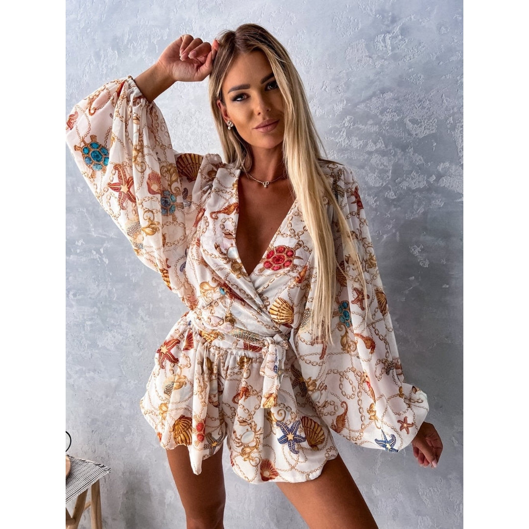 Zomer Set Dames - Elegante Tweedelige Blouse en Short Set