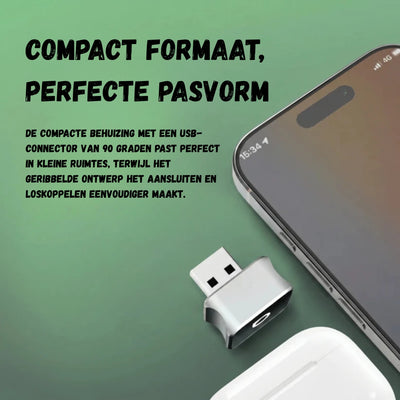 Carplay Connector - Trådløs CarPlay & Android Auto Adapter