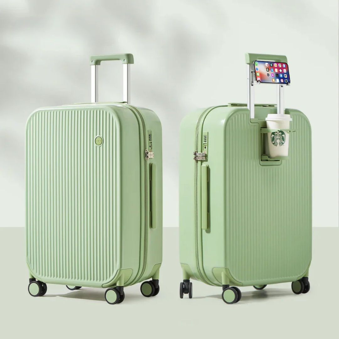 MyTravel® - Harde Reiskoffer met Bekerhouder
