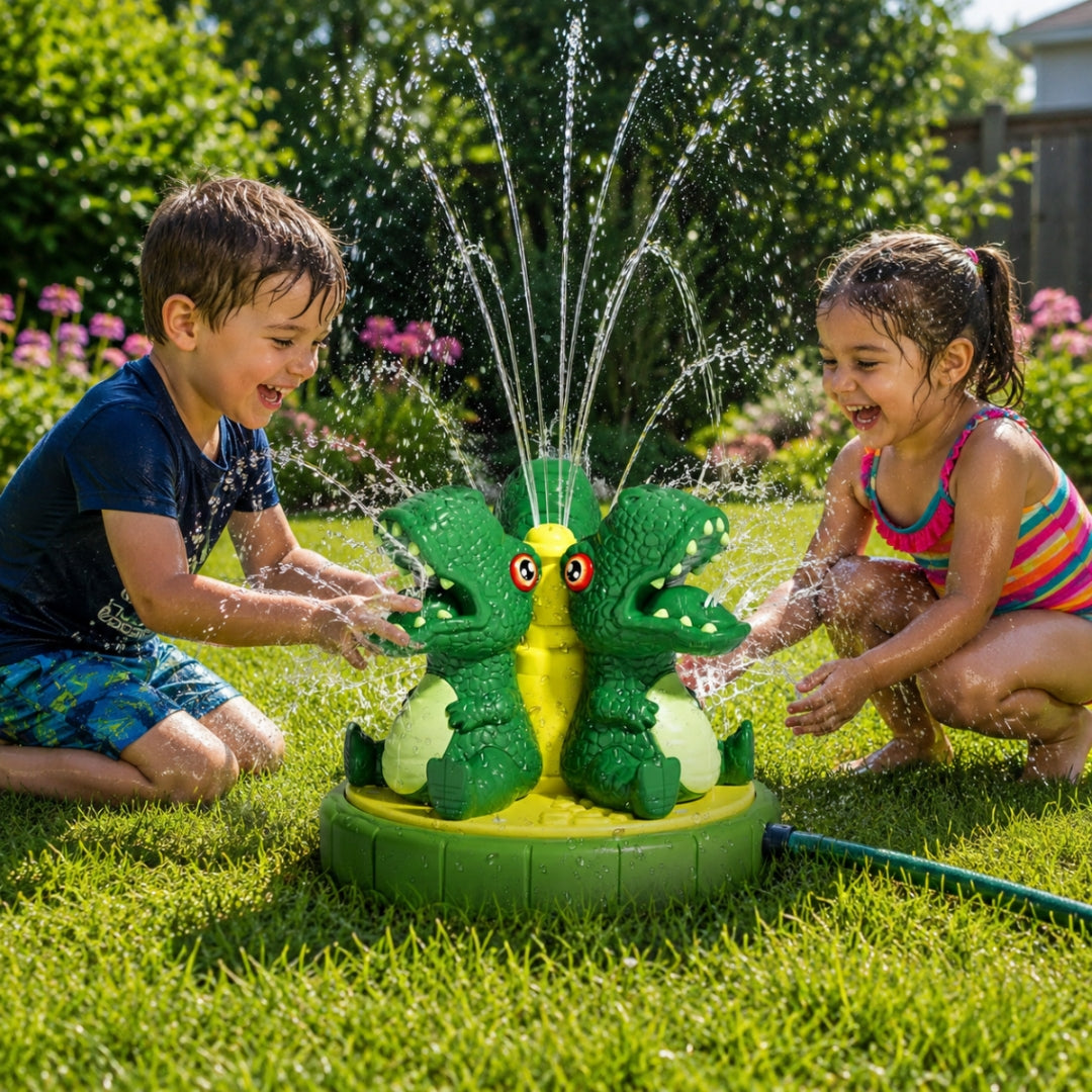 Watersproeier - Interactieve Dino Sproeier Voor Tuinplezier