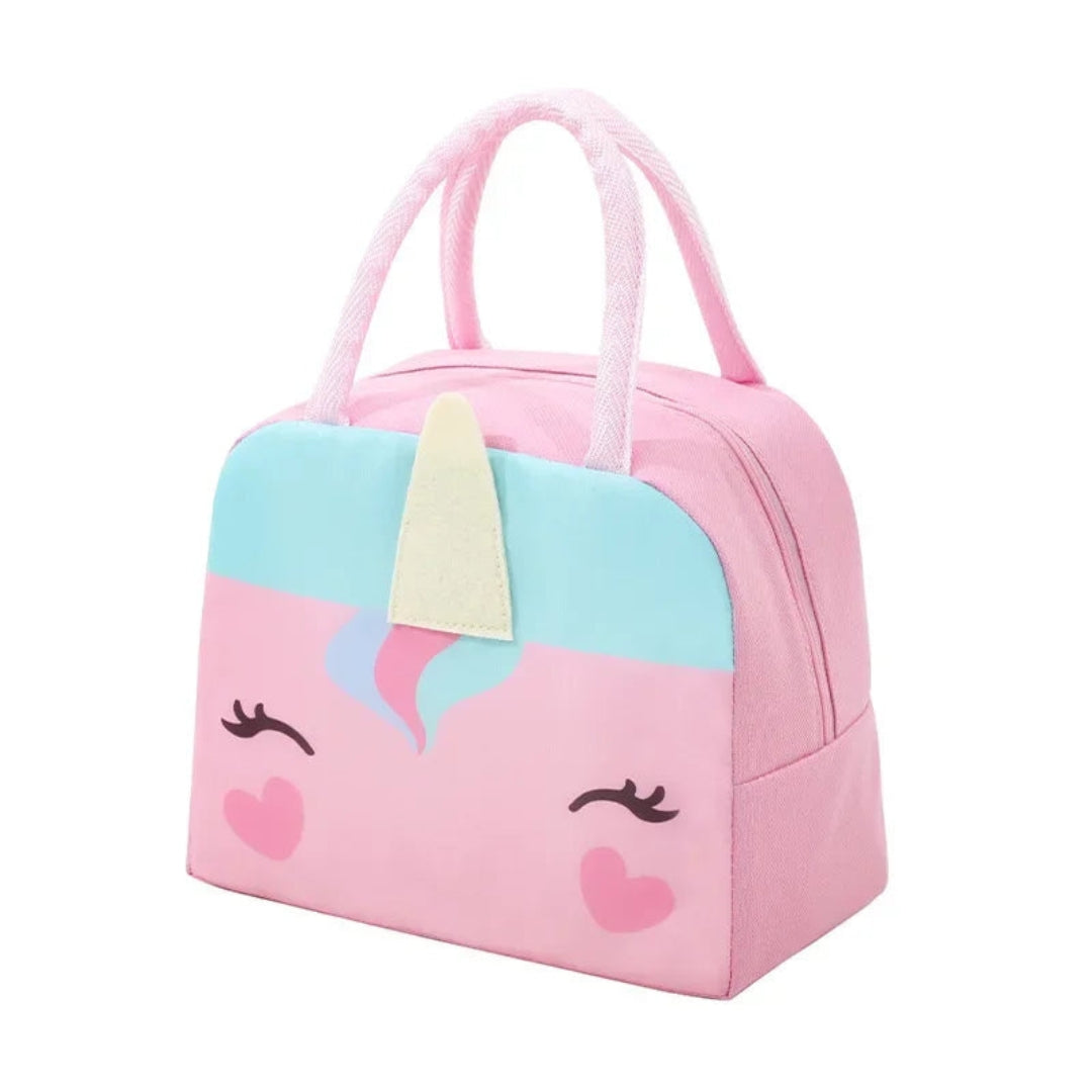 Lunchtas - Geïsoleerd Model met Speelse Dierenprint