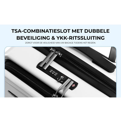 MyTravel® - Uitbreidbare Reiskoffer met TSA Slot