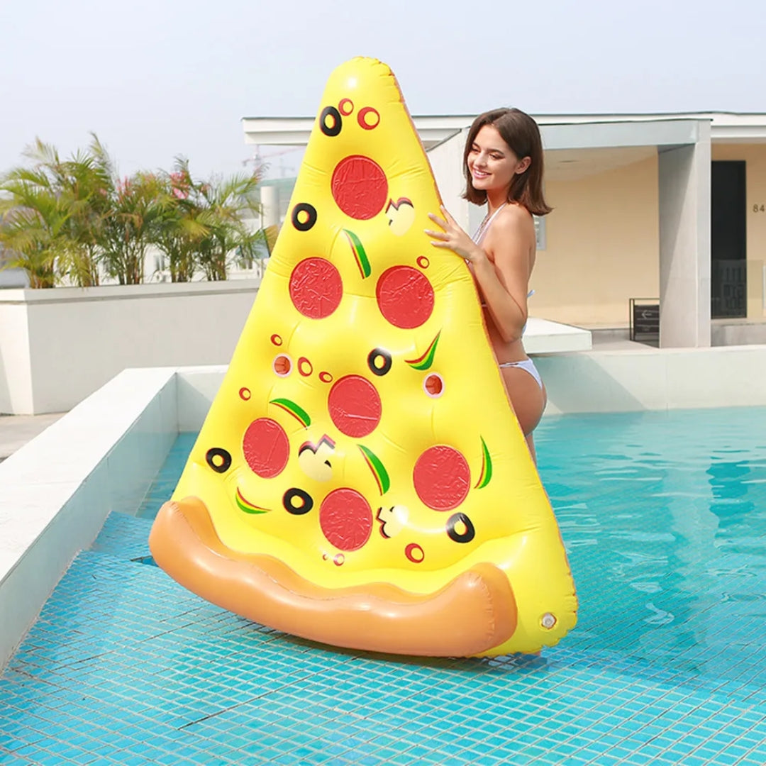 Pizza Luchtbed - Gigantische Pizza Voor Zwembad